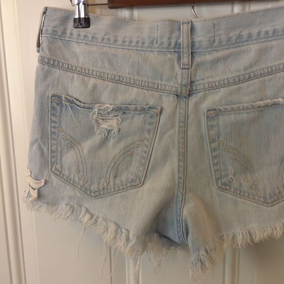 Hollister short short high-rise destroyed five pocket booty shorts - Picture 13 of 16